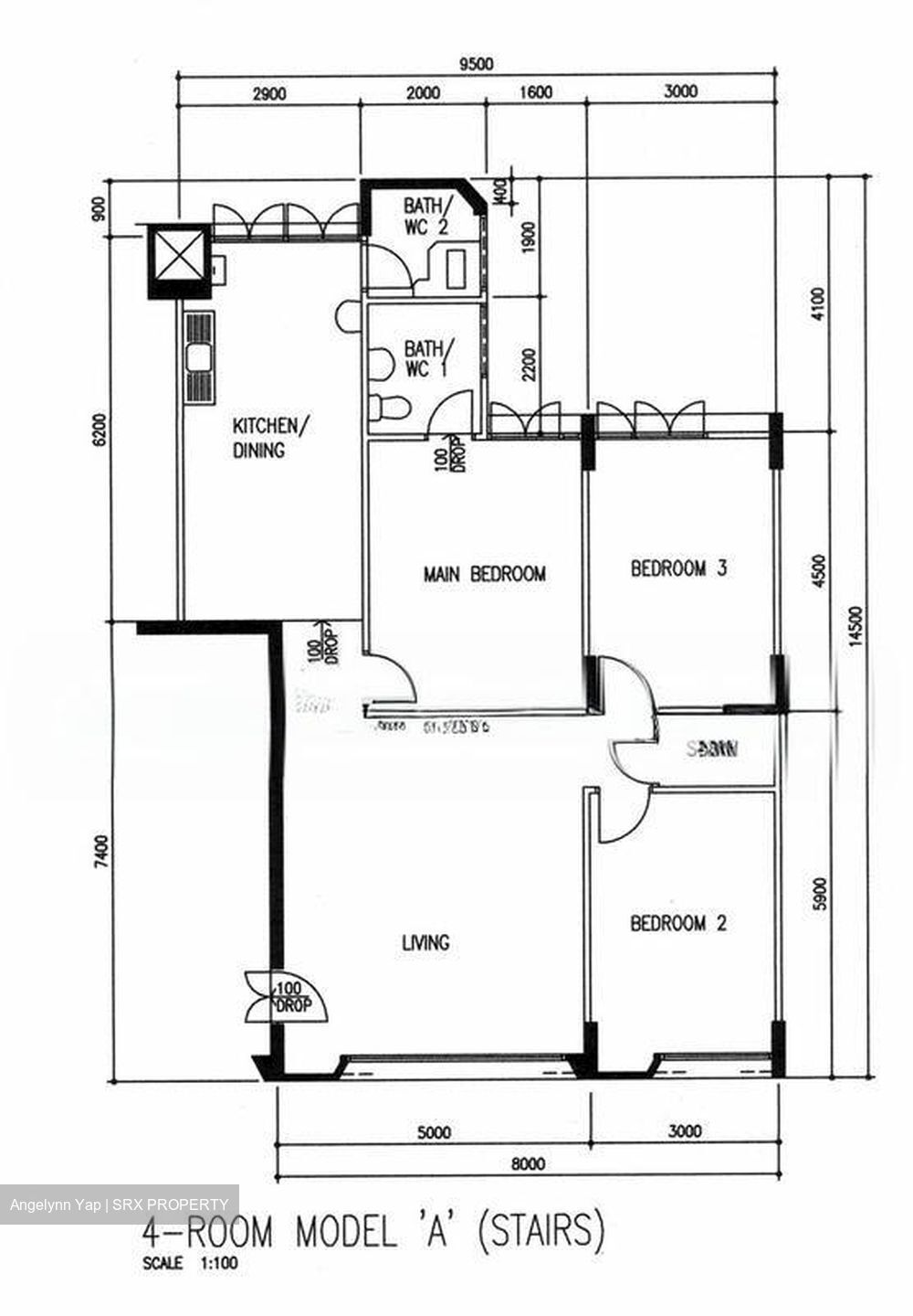 Blk 113 Sunset Way Residence (Clementi), HDB 4 Rooms #525961771